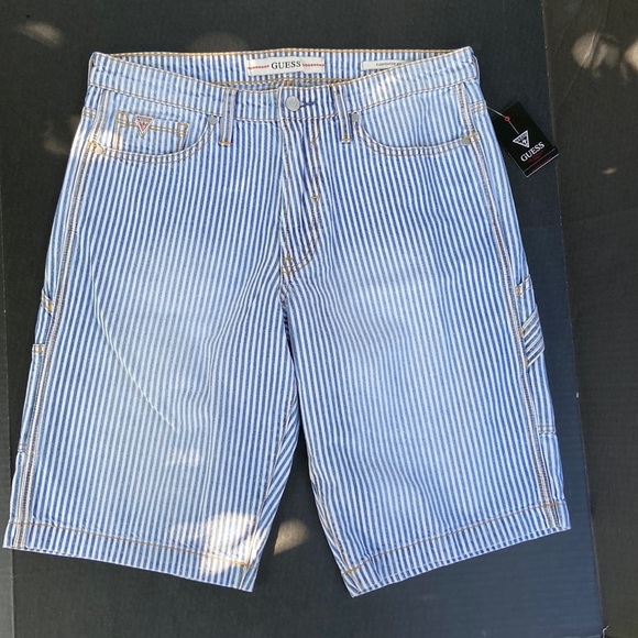 New GUESS Men’s Denim Short SZ 32 - Picture 1 of 8